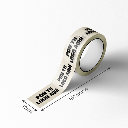 Cinta Personalizable 72mm x 150M (Más solicitada).